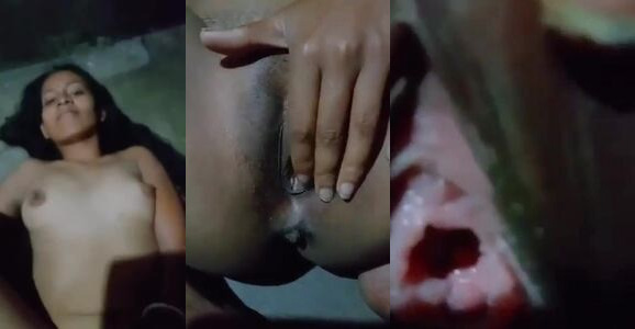 Village Girlfriend Shows Pink Pussy After Losing Virginity to Boyfriend