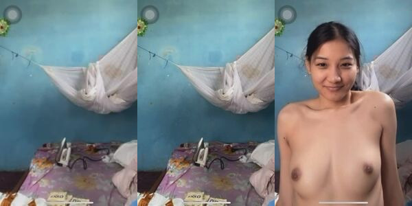 Big Boobs Assamese Girlfriend Surprise Tits Flash for Boyfriend