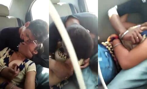 Dost Ke Samne Girlfriend Ke Boobs Dabate Hue Car May