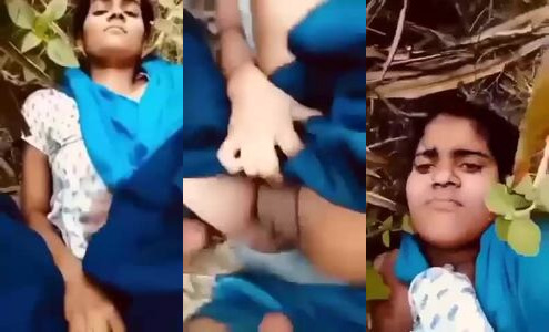 Dehati Girlfriend Shilpa's Outdoor Khet Chudai Video