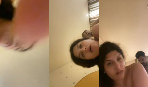 Khubsurat desi bhabhi Pinki taking devar's thick cock deep in her pussy from behind