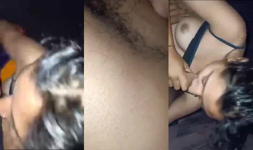 Sexy Desi College Girl Rani Gives Deep Blowjob to Boyfriend