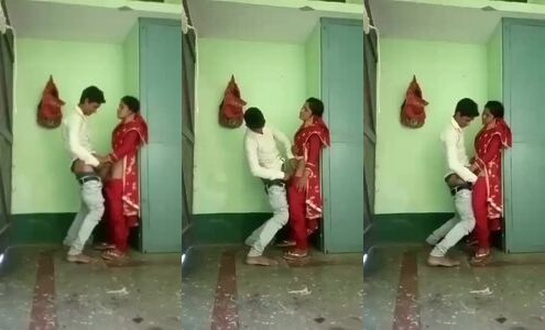 Desi College Girl Saloni Fucked Standing Up By Boyfriend