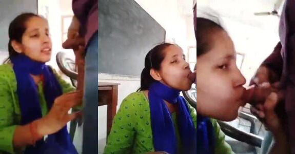 Desi School Girl Sucking Teacher Big Cock In Classroom