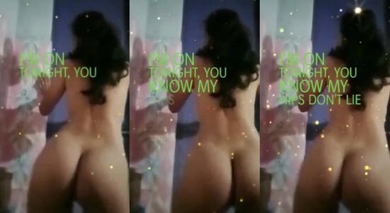 Desi girl twerks her big ass in a private nude dance show