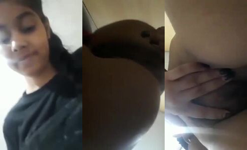 Boyfriend Records Sexy Girlfriend Playing With His Cock And Rubbing Her Big Boobs