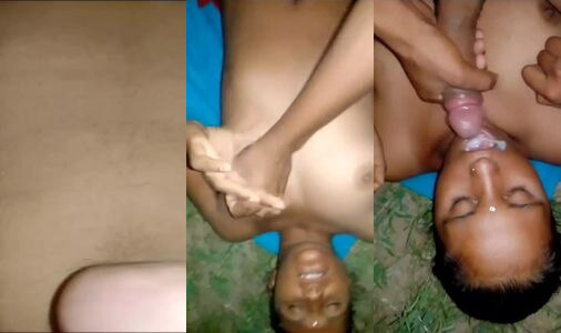 Desi girlfriend gets drilled hard and tastes her boyfriend's fresh warm cum