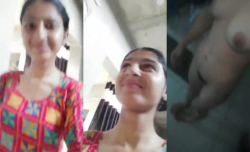 Desi Girlfriend Aarti Takes Nude Selfies of Her Boobs and Wet Pussy