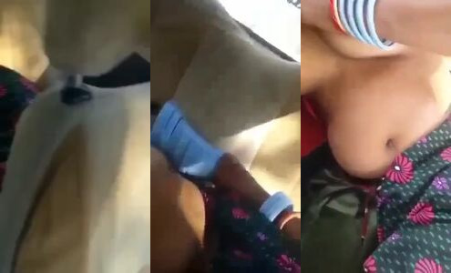 Desi Maid Aunty Car Sex Boobs Pressing Short Clip