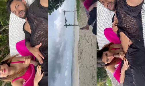 Indian Model Sucks Dick on a Village Jhula Outdoors Sex Clip