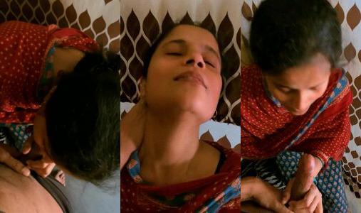 Unsatisfied Jaipur Aunty Sucks a Big Dick to Get Her Pussy Fucked