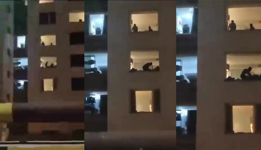 Jaipur hotel viral sex video with couple fucking by open window