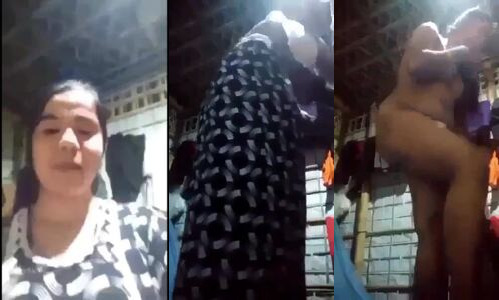 Manipur Village Widow Aunty Strips Fully Nude Showing Boobs And Pussy