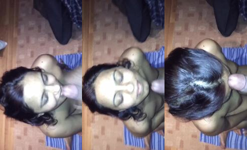 Manisha College Girl Taking Massive Cumshots On Her Face