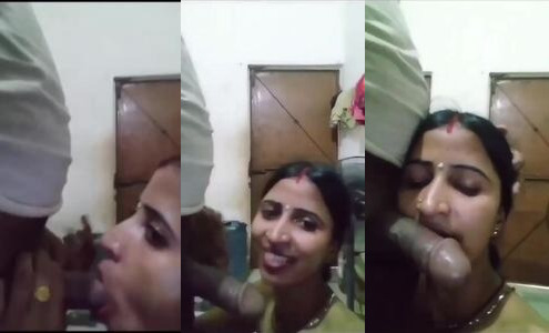 Marathi Bhabhi Tamanna Gives Devar a Wild Lollipop Blowjob