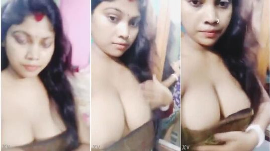 Newly Married Bhabhi Ki Nangi Selfie Video For Her Devar