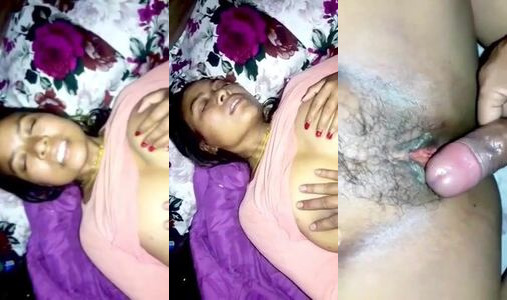 Newly Married Wife Fucked Hard All Night By Husband In First Night Sex Video