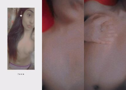 Cute Indian Girl Pinki Squeezing Her Big Boobs On Cam