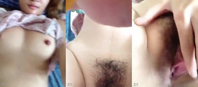 Horny Punjabi Girl Fingers Her Hairy Wet Pussy On Cam