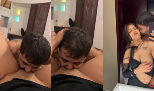 Rich Man Fingering Instagram Celebrity's Wet Pussy In Hotel Room Mirror