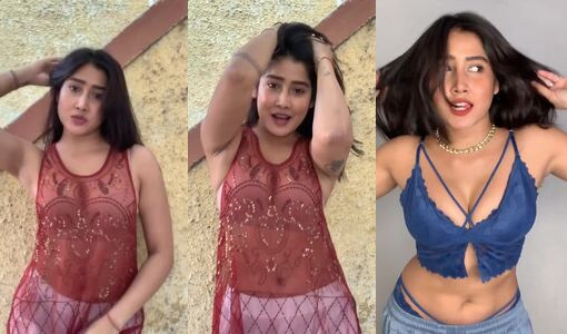 Sophia Ansari Hot Dance Without Bra Exposing Her Boobs & Tits