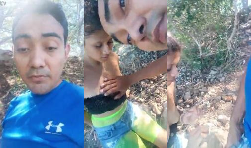 Step Sister Fucked Hard By Brother During Outdoor Family Trip