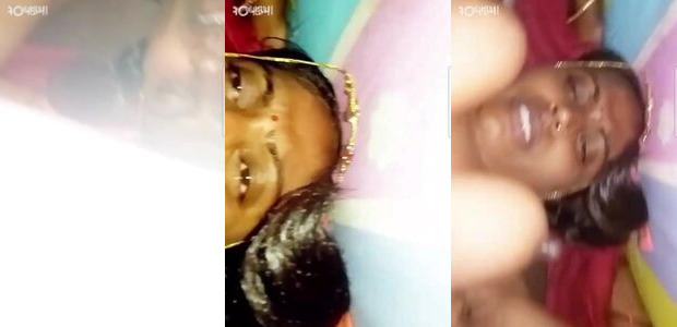 Tamil Aunty Tries Kamasutra with Old Friend in Upside Down Sex Video