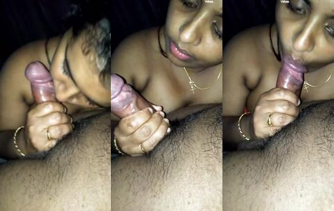 Tamil Bhabhi Samantha Gives Expert Blowjob To Her Lucky Lover