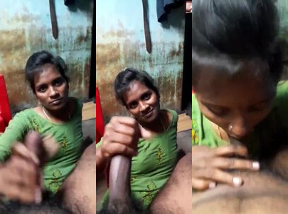 Tamil Girlfriend GivesMind-Blowing Handjob and Deep Blowjob to Lover