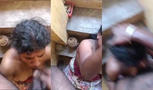 Tamil Nadu maid aunty gives her master the best hot blowjob ever seen