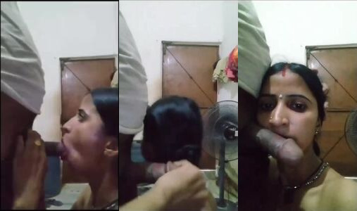 Unsatisfied Telugu Aunty Sucks Her Ex-Boyfriend's Long Dick At Home