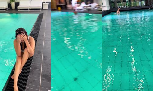 Tara from Vedika Bhandari strips naked and fucks her wet desi pussy