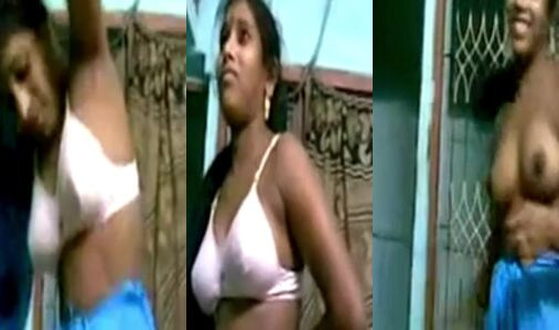 Village Bhabhi secretly filmed nude while changing dress