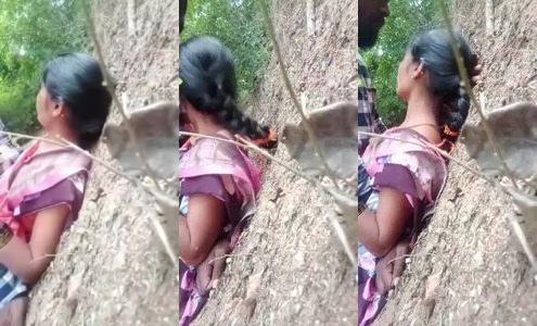 Village Bhabhi Manju's Outdoor Desi Sex with Lover