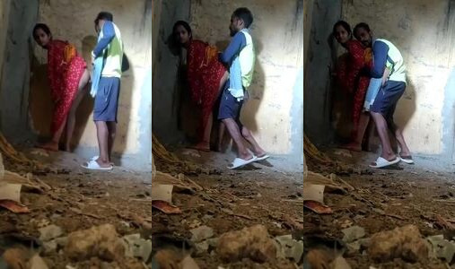 Village Bhabhi Saloni Outdoor Doggy Style Fuck Recording Video